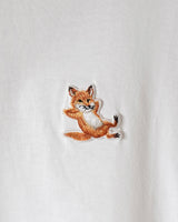 メゾン キツネ Tシャツ チラックスフォックス ホワイト L メンズ レディース
