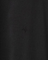 ストーン アイランド ワンポイント刺繍 コンパスロゴ Tシャツ ブラック XL メンズ