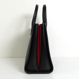 プラダ サフィアーノ レザー 2way ハンドバッグ ショルダーバッグ ブラック