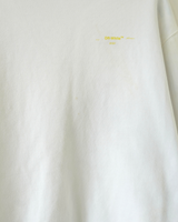 オフホワイト 19AW Acrylic Arrows Sweatshirt スウェット ホワイト M メンズ