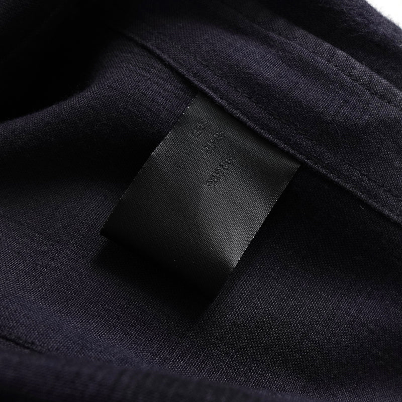 エヌハリウッド オンブレシャツ レーヨンシャツ 長袖シャツ ブラック