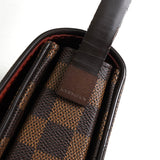 ルイ・ヴィトン ダミエ トライベッカ・ミニ レザー ハンドバッグ ワンショルダーバッグ ブラウン N51162