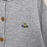 ヴィヴィアン ウエストウッド オーブ カーディガン レディース グレー