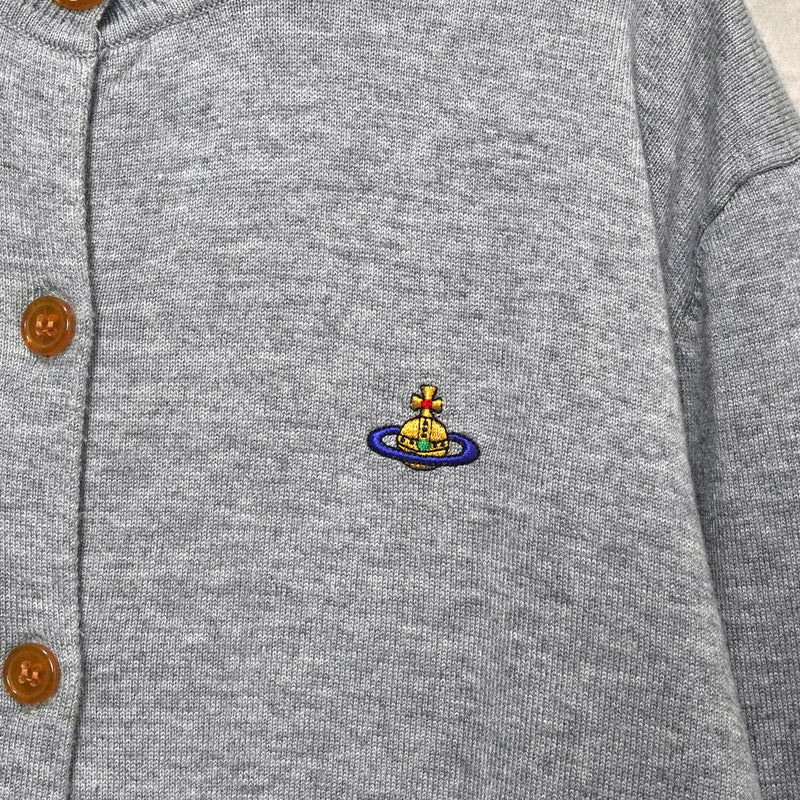 ヴィヴィアン ウエストウッド オーブ カーディガン レディース グレー