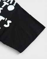 メゾン マルジェラ AIDS TEE エイズ Tシャツ ブラック メンズ
