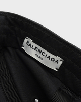 バレンシアガ ロゴ キャップ ブラック メンズ 箱付き