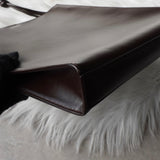 ジルサンダー タングル ミディアム  レザー ショルダーバッグ ブラウン