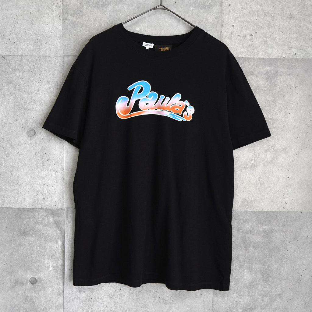 ロエベ Paula's Ibiza パウラズイビザ Tシャツ ブラック
