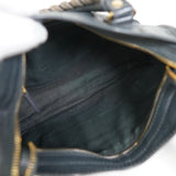 バレンシアガ ジャイアンドミニシティ レザー 2way ハンドバッグ ショルダーバッグ ブラック / グレー