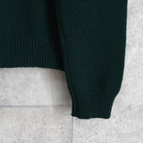 メゾン キツネ フォックスヘッド ニット ダークグリーン