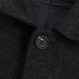 イヴサンローラン ヴィンテージ ウールコート ミドルコートチャコールグレー