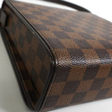 ルイ・ヴィトン ダミエ トライベッカ・ミニ レザー ハンドバッグ ワンショルダーバッグ ブラウン N51162