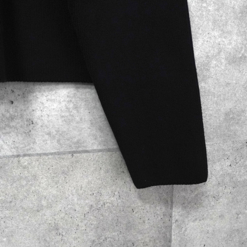 アミパリ アミ パリス ハートロゴ ポロニット ブラック タグ付き未使用品