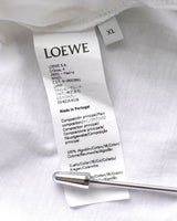 ロエベ アナグラム Tシャツ ホワイト XL メンズ レディース