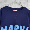 マルニ ロゴ スウェット ネイビー