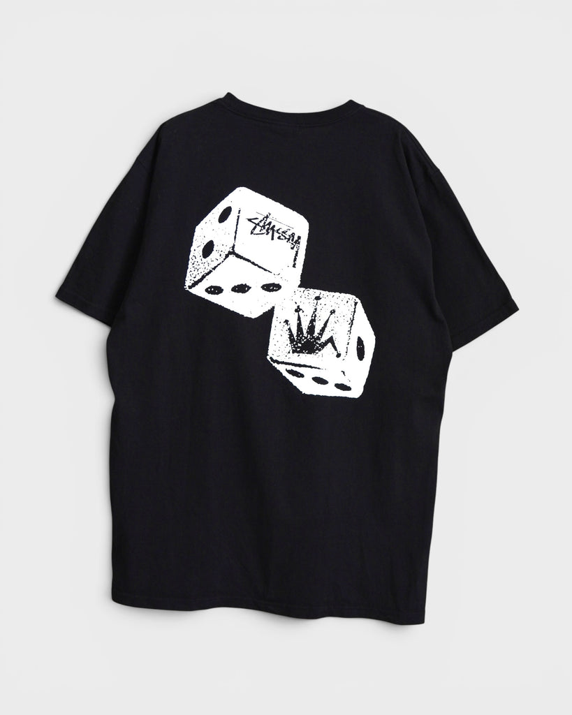 ステューシー ダイス Tシャツ ブラック メンズ