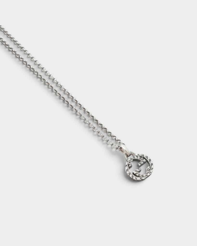 グッチ インターロッキングG ネックレス 925 シルバー