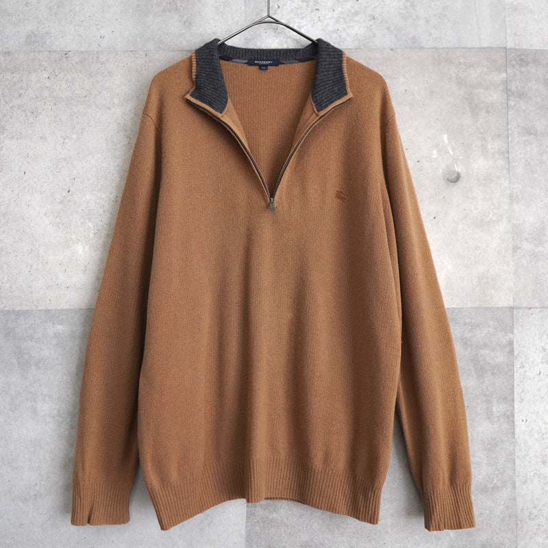 Cashmere Half-zip Sweater