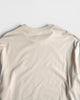 ワイスリー ロゴ 長袖Tシャツ ロンT アイボリー XS メンズ レディース