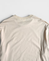 ワイスリー ロゴ 長袖Tシャツ ロンT アイボリー XS メンズ レディース