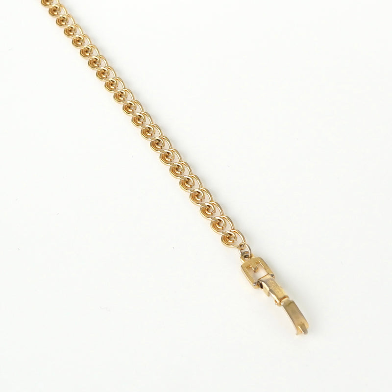 クリスチャン ディオール ヴィンテージ GPゴールド チェーン ブレスレット