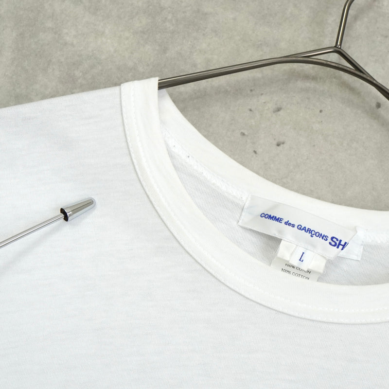 Comme des Garçons Shirt Logo T-Shirt White