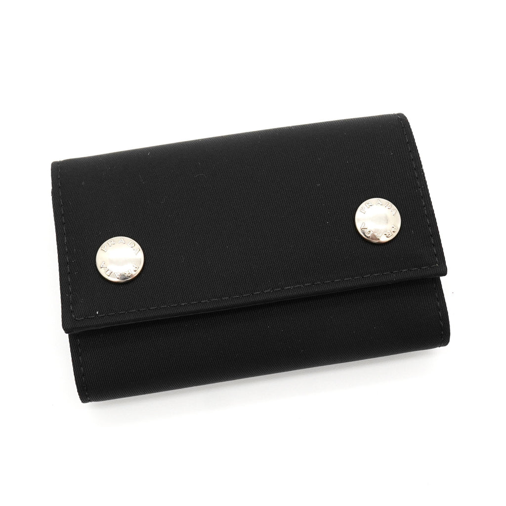 プラダ テスートナイロン 6連 キーケース ブラック