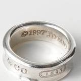 ティファニー 1997年製 1837 ナロー 指輪 リング シルバー925 11号