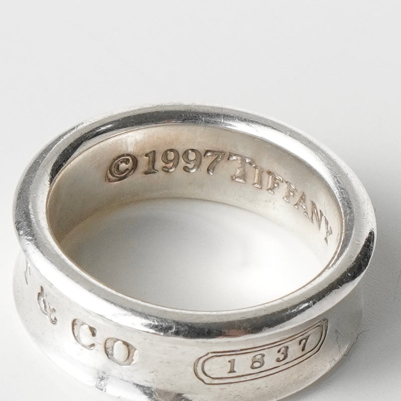 ティファニー 1997年製 1837 ナロー 指輪 リング シルバー925 11号