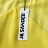 ジルサンダー ノーリーブ トップス レディース イエロー タグ付き未使用品