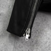 プラダ ダブル レザージャケット レディース ブラック