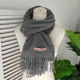 アクネ ストゥディオズ ストール ウール マフラー グレー