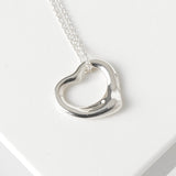 ティファニー オープンハート ネックレス シルバー925