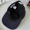 Maison Kitsune logo embroidered cap in navy