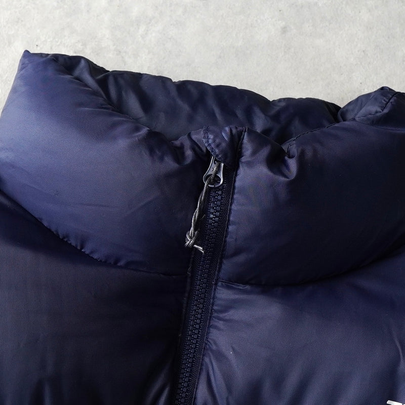 ザ ノースフェイス ヌプシ ロゴ ダウンジャケット ネイビー