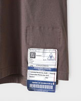 メゾン ミハラ ヤスヒロ スカーフ ドッキング Tシャツ ブラウン系 46 レディース
