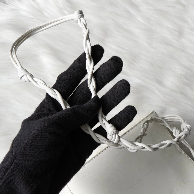 ジルサンダー タングル スモール レザー ショルダーバッグ ホワイト