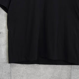 エムエムシックス メゾン マルジェラ ナンバーロゴ Tシャツ ブラック