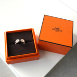 エルメス シェーヌダンクル アンシェネ 2025年製 シルバー925 指輪 リング 50サイズ / 9.5号