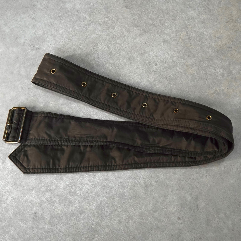 バーバリー 金ボタン ダウンジャケット ダウンコート ブラウン