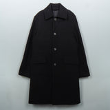 アクネストゥディオズ ウールコート ロングコート ブラック