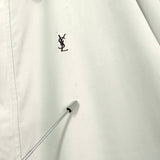 イヴサンローラン リバーシブル YSLロゴ ブルゾンホワイト / ブラック