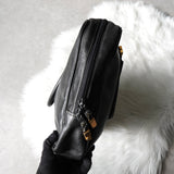 ロエベ アナグラム レザー ビジネスバッグ ハンドバッグ ブラック メンズ