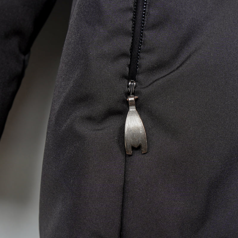 マックスマーラ ファー ダウンコート ブラック レディース