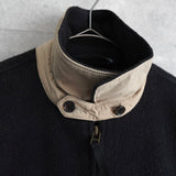 ポロ ラルフローレン スモールポニーロゴ フリース ジャケット ブルゾン ブラック メンズ