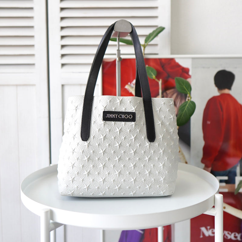 Pimlico Embossing Stars Leather Tote Bag