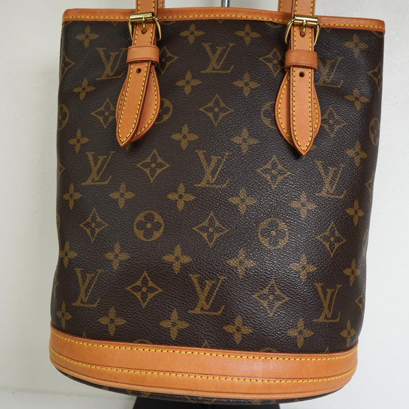 ルイ ヴィトン モノグラム バケットPM ブラウン M42238