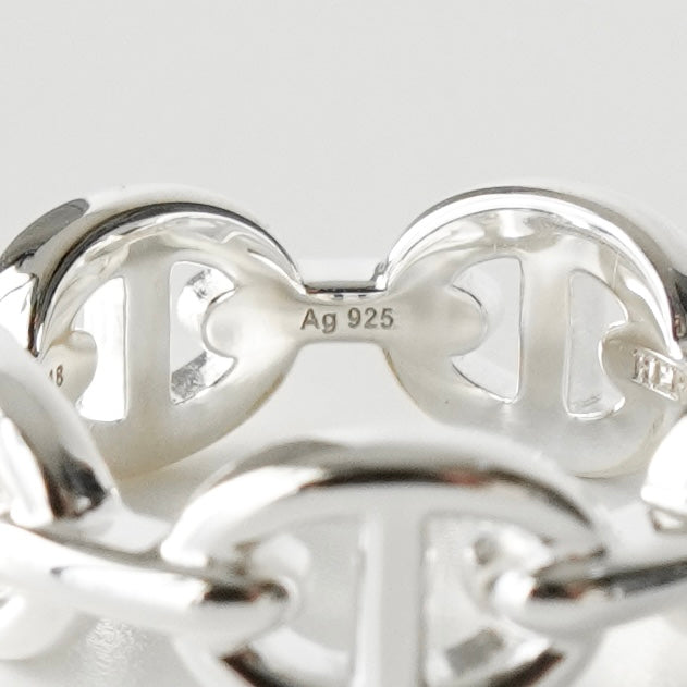 エルメス シェーヌダンクル アンシェネ 2025年製 シルバー925 指輪 リング 50サイズ / 9.5号