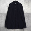 ドリス ヴァン ノッテン コットン / ナイロン 長袖シャツ ブラック