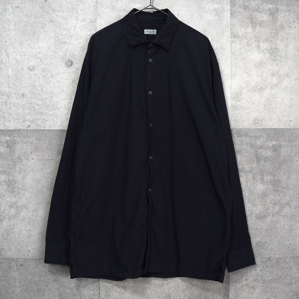 ドリス ヴァン ノッテン コットン / ナイロン 長袖シャツ ブラック